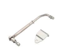 Uqezagpa Varilla de dirección de acero marino ajustable 265-315 mm, conector de acero para barco, instalación sencilla para conector de barcos