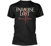 UQSQYDIYO Blood and Chaos by Paradise Lost T-Shirt Quality Merchandise Mens