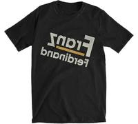 UQSQYDIYO ERGOU Franz Ferdinand Men's Reverse Slim Fit T-Shirt XX-Large Vintage
