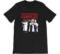 UQSQYDIYO Men's Dark Place Hospital Garth Marenghi It Crowd TV Series British Comedy 80S Funny Gift for Men Women Girls Unisex T-Shirt GIF Black