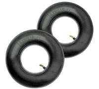 UQTUKO Cámara de Aire de Carretilla 4.10/3.50-4, 2 Piezas Cámara de Aire para Carretilla con válvula neumática para carretillas de Ruedas, carros de jardín, cortadoras de césped, carretillas de Mano