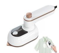 UQTUKO Mini Plancha Ropa de Vapor, Plancha de Viaje Portátil con Tanque de Agua de 50ML Ferro da Stiro Viaggio Mini Ferro da Stiro Multiuso per Casa e Viaggi (blanco)