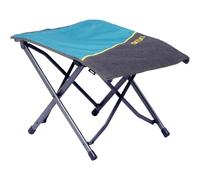 Uquip Finley Reposapiés Silla de Camping Silla Plegable Pie Apoyo Taburete Acero Petróleo Gris