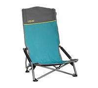 Uquip Sandy XL - Silla Plegable con Respaldo Alto, Tumbona para Exteriores, máxima 120 kg, Azul