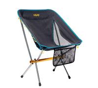 Uquip Silla de camping Infinity I Silla plegable ultraligera con capacidad de carga de 120 kg I Silla plegable compacta de aluminio I Silla portátil al aire libre para camping, senderismo, ciclismo