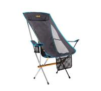 Uquip Silla de camping Infinity Lounger I Silla plegable ligera con capacidad de carga de 120 kg I Silla plegable compacta de aluminio I Silla portátil al aire libre para camping, senderismo, ciclismo