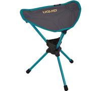 Uquip Taburete Three Sixty - Trípode Ligero con Innovador Sistema Giratorio de 360° - Color Gris