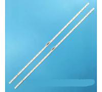 UQXJK Barra LED 2pcS compatible con UE43NU7140 UE43NU7192U UE43NU7125 UN43NU7100G UE43NU7100 UE43NU7120 UE43NU7170U UN43RU7400 UN433RU7400G TV MODELS(4 pieces)