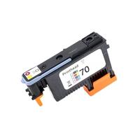UQXJK Reemplazo de Cabezal de impresión Compatible para 70 Impresiones de impresión con C9404A C9405A C9406A C9407A y DesignJet Z2100 Z5200 Z3100 Z3200 Impresoras(1PCS M and Y)