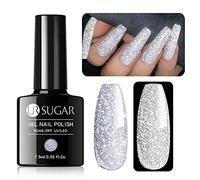 UR SUGAR 7,5ML Esmaltes Semipermanentes de Uñas Gel Uñas Brilla Diamante Brillo Holográficos Pintauñas Ultra Brillante Uñas de Gel Manicura