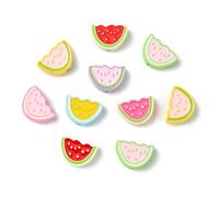 UR URLIFEHALL 14 cuentas de sandía esmaltadas de 7 estilos, para verano, frutas, dulces, alimentos, espaciadores, sueltas, para collares, aretes, pulseras, bisutería