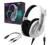 uRage - Auriculares para Juegos (100 V2), Color Blanco
