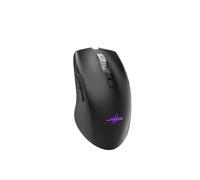 uRage - Ratón inalámbrico para Gamer (9 Botones programables, Sensor óptico de 16000 dpi, RGB, clics Gaming TTC-Golden, 48 Horas de autonomía, USB-C), Color Negro