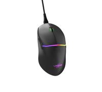 uRage - Ratón para Gamer con Cable Reaper 430 (9 Botones programables, Sensor óptico de 12000 dpi, RGB, clics Gaming TTC-Golden, Cable USB-C Uflex) Negro