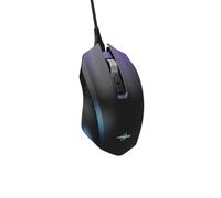 uRage Ratón para Juegos Reaper 800 8K (ratón con Cable, Sensor Pixart de 26.000 PPP, tasa de sondeo de 8000 Hz, 11 Botones programables, interruptores TTC Golden Switches 80 Millones de clics, Cable