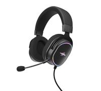 uRage SoundZ 800.7.1 V2 7.1 Virtual Surround - Auriculares de Diadema para Videojuegos (2 m, Cable USB de 2 m), Color Negro