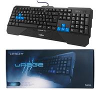 uRage USB Gaming Teclado Lethality Qwerty UK GB Iso Inglaterra Keyboard-Layout