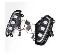 URAGER 車のフォグランプ 1 Par Para Toyota Para RAV4 2018 2019 2020 2021 Lámpara Antiniebla LED Para Coche Bombilla Luz Circulación Automática Luces Antiniebla Coche