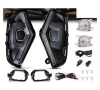 URAGER 車のフォグランプ 2 Luces Diurnas DRL Para Toyota Para RAV4 Para RAV 4 2019 2020 2021 2022 2023 2024 Luces LED Circulación Diurna Intermitentes Y Antiniebla Luces Antiniebla Coche(DRL Fog Set B)