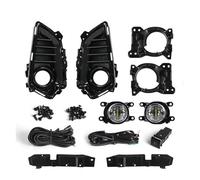 URAGER 車のフォグランプ Faros Antiniebla LED DRL Para Toyota Para Yaris Para Ativ Para Vios 22 23 Luces Circulación Diurna Parachoques Delantero Cubierta Arnés Cables 12 V Luces Antiniebla Coche(Fog Set Kit)