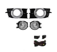 URAGER 車のフォグランプ Luz Antiniebla LED Para Toyota Para Wish 2009 2010 2011 2012 Kit Luces Halógenas Parachoques Luces Circulación Diurna DRL Diurna Luces Antiniebla Coche(Halogen)