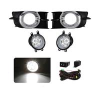 URAGER 車のフォグランプ Luz Antiniebla LED Para Toyota Para Wish 2009 2010 2011 2012 Kit Luces Halógenas Parachoques Luces Circulación Diurna DRL Diurna Luces Antiniebla Coche(LED Head Lamp)