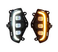 URAGER 車のフォグランプ Par Faros Antiniebla LED Coche Para Toyota Para RAV4 2018 2019 2020 2021 Bombillas Luz LED Circulación Diurna Luces Antiniebla Coche