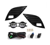 URAGER 車のフォグランプ Para Toyota Para Camry Para XSE SE 2018 2019 2020 Faros Antiniebla LED DRL Luces Circulación Diurna Interruptor Arnés Cubiertas Delanteros 12V Luces Antiniebla Coche(Fog Set)