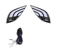 URAGER 車のフォグランプ Para Toyota Para Camry Para XSE SE 2018 2019 2020 Faros Antiniebla LED DRL Luces Circulación Diurna Interruptor Arnés Cubiertas Delanteros 12V Luces Antiniebla Coche(DRL Only)