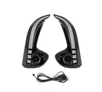 URAGER 車のフォグランプ Para Toyota Para Yaris Para Vios 2020-2022 LED Luz Circulación Diurna DRL Delantero Luces Diurnas Intermitentes Lámpara Antiniebla 12 V Luces Antiniebla Coche(DRL)