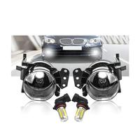URAGER Faro Delantero Para E60 E90 E46 E63 E61 323i 325i 525i Luces Antiniebla Faros LED Lámparas Antiniebla Halógenas Accesorios Montaje De Piezas De Coche Faros Delanteros(LED B)