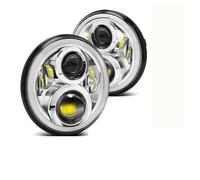 URAGER Faro Delantero Para Suzuki Para Samurai Car 7 Pulgadas Led Faro Auto Accesorios Aluminio Faros Delanteros(N-6 Leds 2pcs)