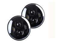 URAGER Faro Delantero Para Suzuki Para Samurai Car 7 Pulgadas Led Faro Auto Accesorios Aluminio Faros Delanteros(D-4 Leds 2pcs)