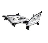 URAGER Faros Antiniebla Delanteros Para Hyundai Para Elantra Para GT Para I30 2012 2013 2014 2015 2016 Incluye Luces Diurnas LED Luces Antiniebla Coche(Right Light no bulb)