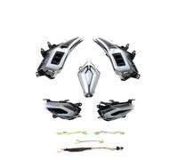 URAGER Faros Delanteros Luz LED De Intermitente A Prueba Agua Para TMAX 530 Para TMAX530 Para T-MAX530 2012 2013 2014 2015 2016 Luz Trasera Delantera Freno Trasero Faro Delantero(Claro)