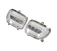 URAGER Faros Delanteros Luz LED Intermitente Delantera Para Motocicleta Funda Intermitente Para Goldwing GL1800 GL 1800 2001-2017 F6B 2013-2018 2017 2016 2015 2014 Faro Delantero(Claro)