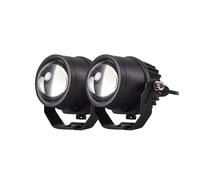 URAGER Foco LED Para Motocicleta, Vehículo Eléctrico, Lente De Pavimentación, Luz Alta Y, Faro Integral Tangente, Lámpara Auxiliar Faros Motocicleta Luces(2 pcs Spotlight)