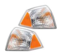 URAGER Intermitente lateral LED Luz Esquina Para Jeep Para Compass 2007 2008 2009 2010 Faros Delanteros Lámpara Esquina Luz Señal Giro Indicador Lateral Luz Estacionamiento Giro(L and R lights)