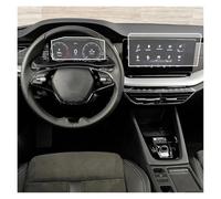 URAGER Protector Pantalla Película Protectora Pantalla LCD Vidrio Templado Para Skoda Para Octavia MK4 2020, Para Navegación Coche, Protector Tablero(Gps and instrument)