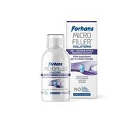 Forhans, Enjuague Bucal Microfiller, Sistema Remineralizante Activo, Relleno Diario del Esmalte Dental, Alivio Rápido para Dientes Sensibles, Limpiador de la Placa, Sin Parabenos ni Flúor, 500ml