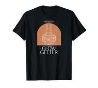 Uranium Glass Collector Glow Getter Vintage Aesthetic Camiseta gráfica económica, Hombre, Negro, XL