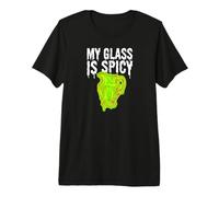 Uranium Glass Collector My Glass Is Spicy Camiseta Premium