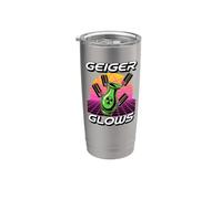 Uranium Glass Geiger Glows Radium Vaseline Collecting Vaso térmico de acero inoxidable de doble pared