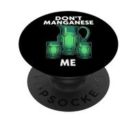 Uranium Glass Hunter Don't Manganese Me Funny PopSockets PopGrip Adhesivo