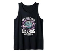 Urano Apenas conocemos a Urano Planeta Misterioso Urano Camiseta sin Mangas