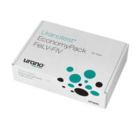 Uranotest Economy Pack Test Rápido para Leucemia Felina (FelV) e Inmunod elina (FIV) - 30 Tests