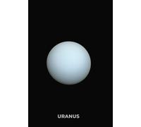 URANUS - Premium Lined Journal | 6" × 9" | Soft Cover | 120+ Pages - Cosmos Originals: The Solar System: A minimalist astronomy notebook inspired by the beauty and mystery of space.