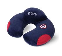 URAQT Almohadilla Infantil de Viaje, Almohada de Viaje en Forma de U para Niños, Soporte para el Cuello y la Cabeza para en Case y Outdoor, Azul Oscuro