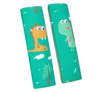 URAQT Almohadillas Cinturon Coche Niños, 2pcs Protector Cinturon Coche, Almohadillas para Cinturón de Seguridad de Viaje, Funda Cinturon Coche para Adulto Niños para Protegen Hombro Cuello