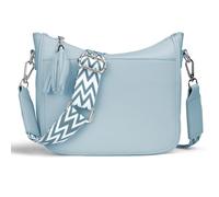 URAQT Bolso Bandolera de Mujer, Bolso Cruzado Para Mujer Pequeño, De Piel Sintética Bandolera Para Mujer Con Correa Ajustable y Desmontable, Bolso Mujer para Viajar, Escuela, Compras, Trabajo(azul)